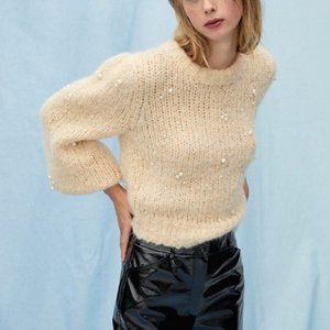 Aritzia Le Fou Wilfred Shimmy Sweater XS